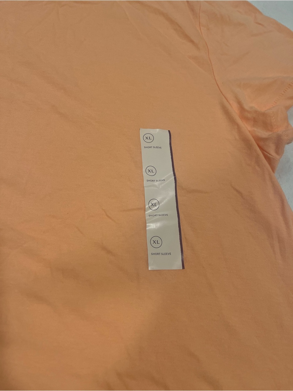 Universal Thread Solid Peach Crewneck Tee - XL - Picture 3 of 7